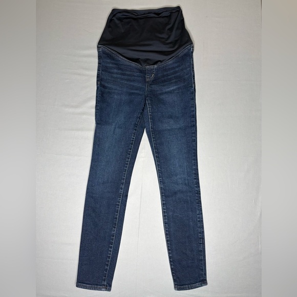 Madewell Maternity Over-the-Belly Skinny Jeans - Picture 2 of 9